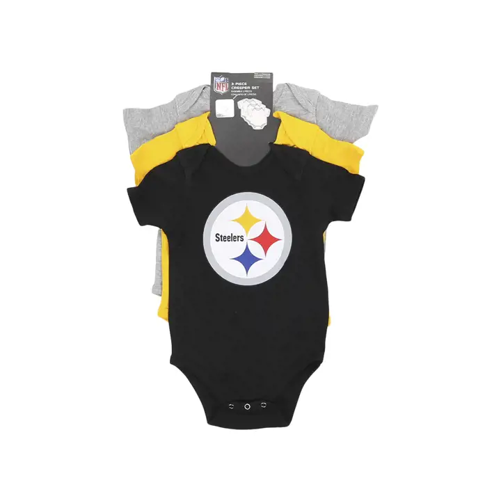 Pittsburgh Steelers NFL Nouveau-né Né Pour Être Ensemble 3 pièces 23 BLK