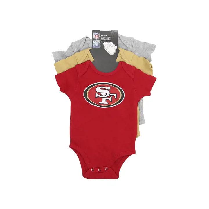 San Francisco 49ers NFL Nouveau-né Né pour être 3 pièces Ensemble 23 ROUGE