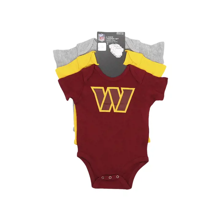 Washington Commanders NFL Nouveau-né Né pour être, lot de 3, 23 ROUGE