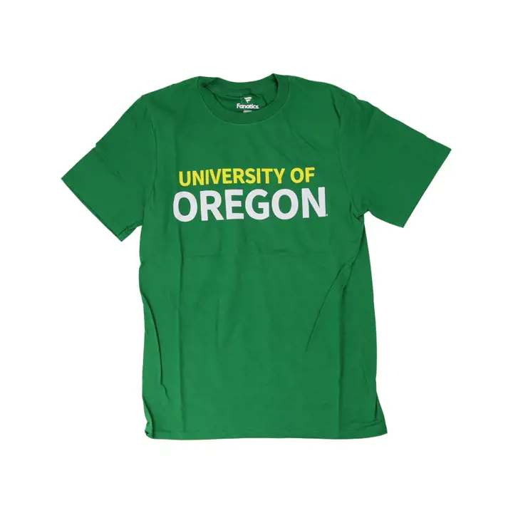 T-shirt Oregon Ducks 2F NCAA Université Vert