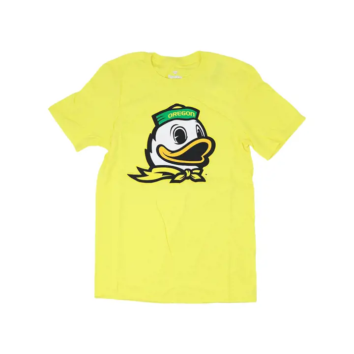T-shirt à grand logo NCAA Oregon Ducks 2F JAUNE