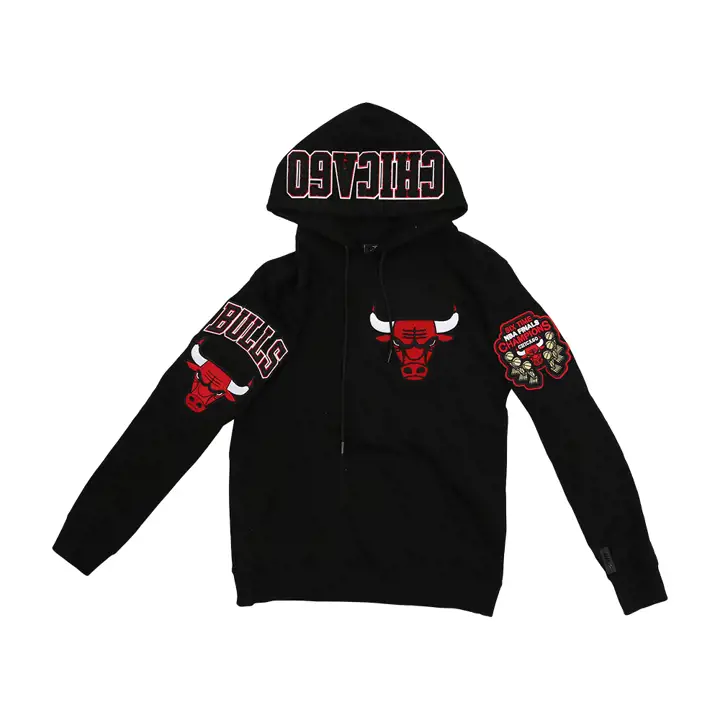 Sweat à capuche Chicago Bulls NBA Fashion Logo PO BLK