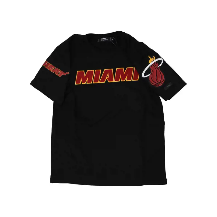 T-shirt Miami Heat Fashion Logo NOIR