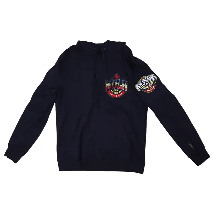 New Orleans Pelicans NBA Fashion Logo PO Hood NAVY