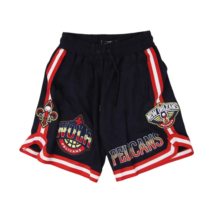 Shorts de mode NBA des Pélicans de la Nouvelle-Orléans MARINE