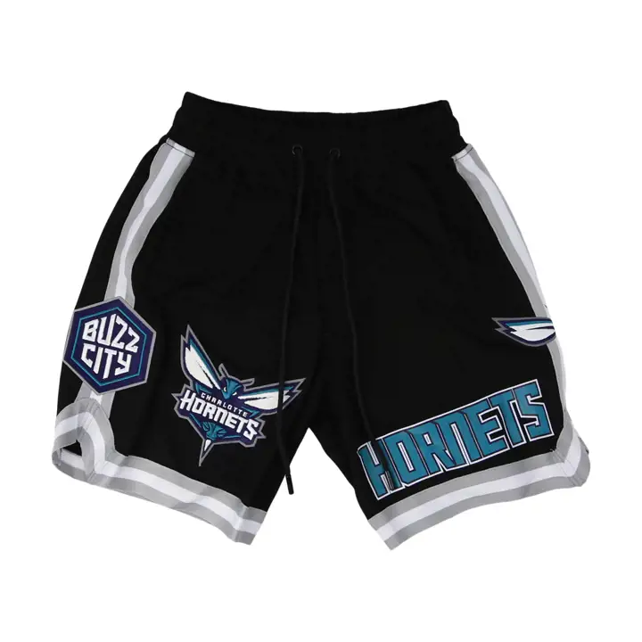 Shorts Charlotte Hornets NBA mode NOIR