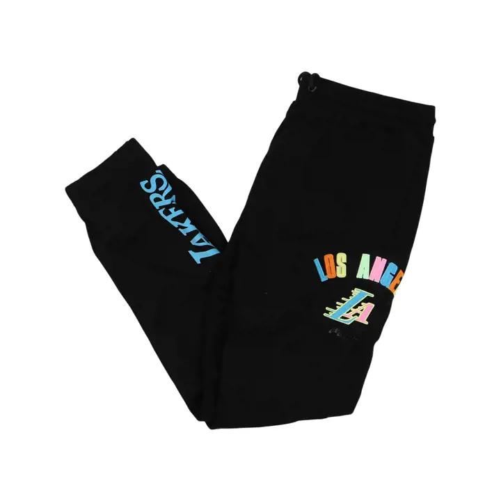 Los Angeles Lakers NBA Washed Neon Pant BLK
