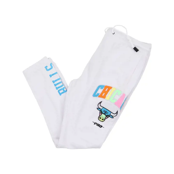 Chicago Bulls NBA Washed Neon Pant BLANC