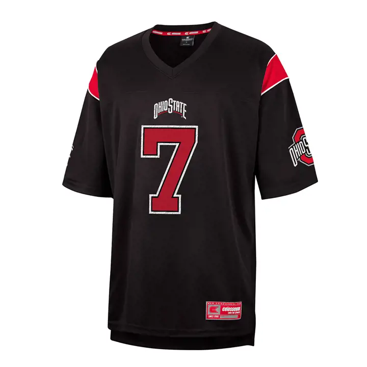 Maillot de mode C.J. Stroud (NCAA NIL) des Buckeyes de l'Ohio State, noir