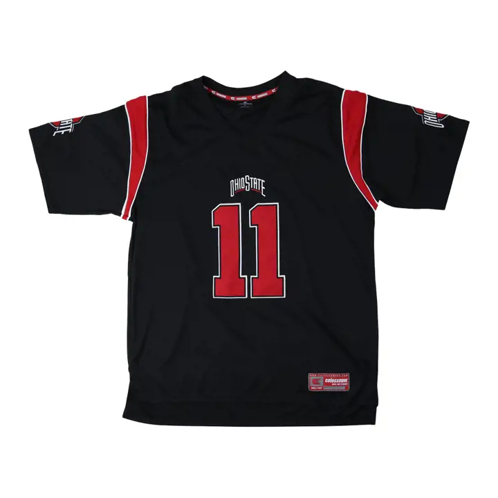 Maillot de mode Ohio State Buckeyes NCAA NIL Jaxon Smith-Njigba