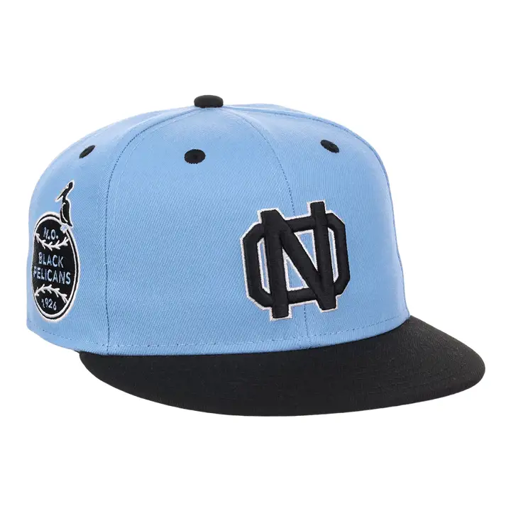 New Orleans Black Pelicans NLB Bleu ciel Ajustée  skbl/blk/gry