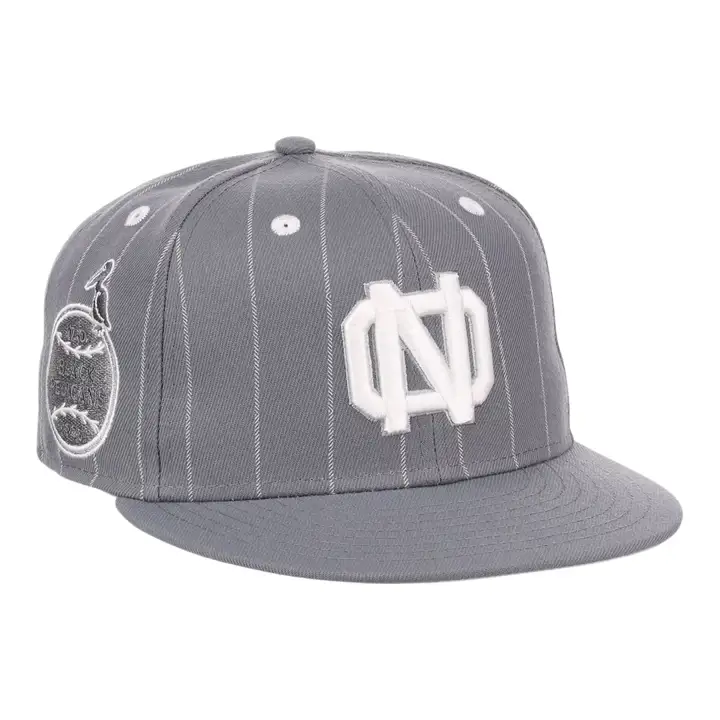 New Orleans Black Pelicans NLB Black Pinstripe Ajustée noir/n