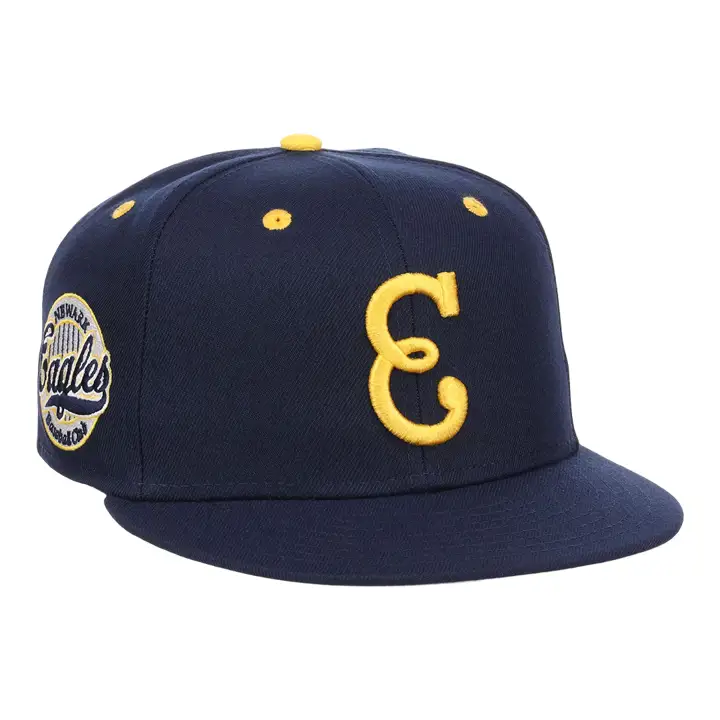 Newark Eagles NLB Varsity Ajustée marine/marine/gris