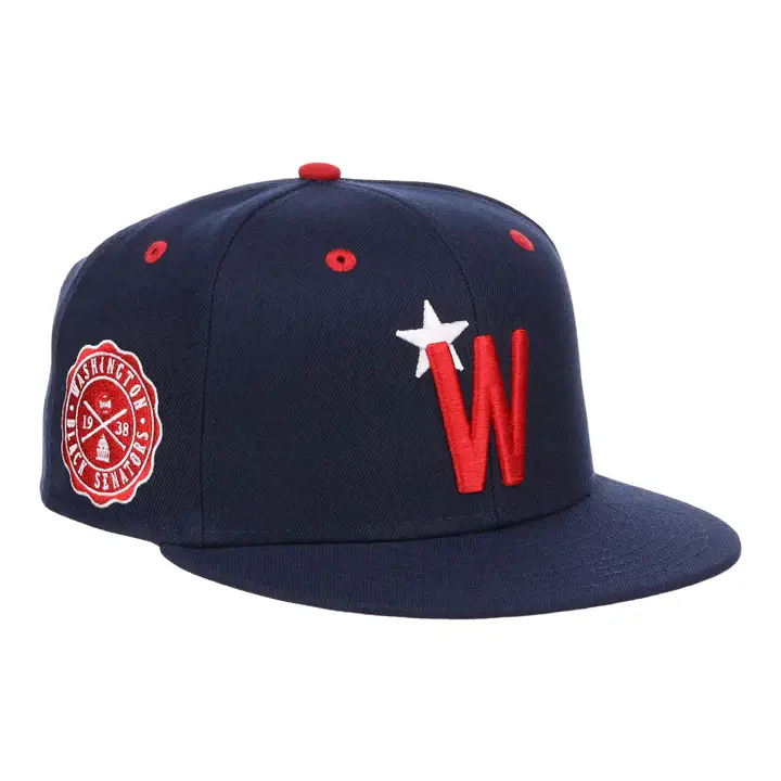 Washington Black Senators NLB Varsity Fitted bleu marine/bleu marine/gris