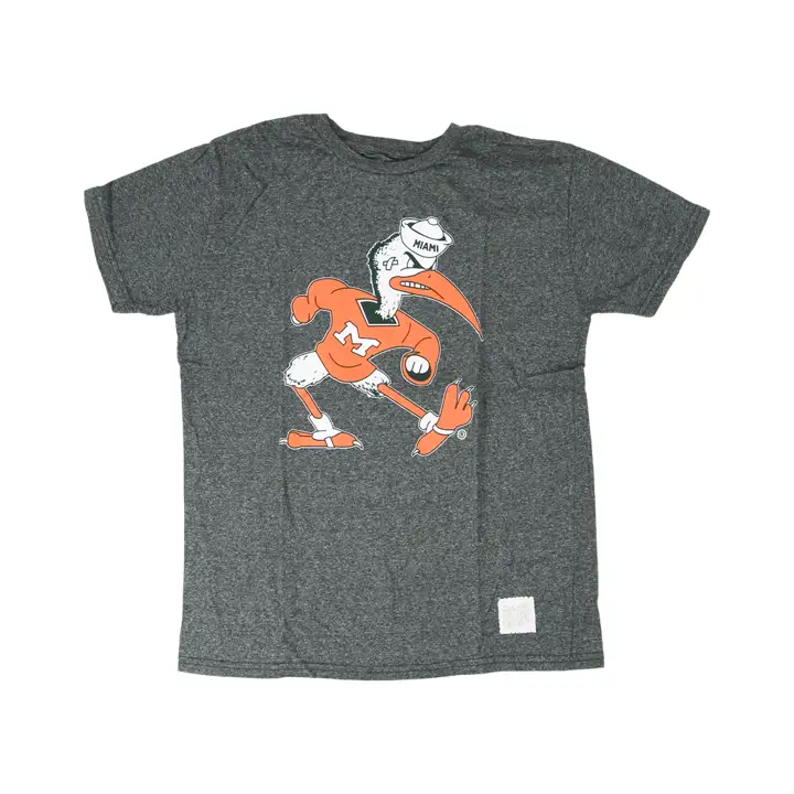 T-shirt torsion Miami Hurricanes NCAA GRN