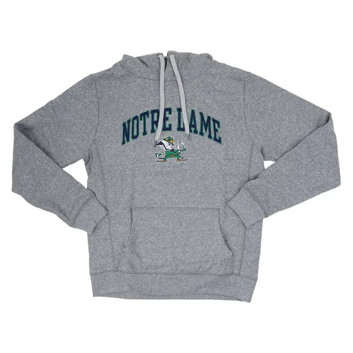 Sweat à capuche chiné Notre Dame Fighting Irish Heritage – Gris H