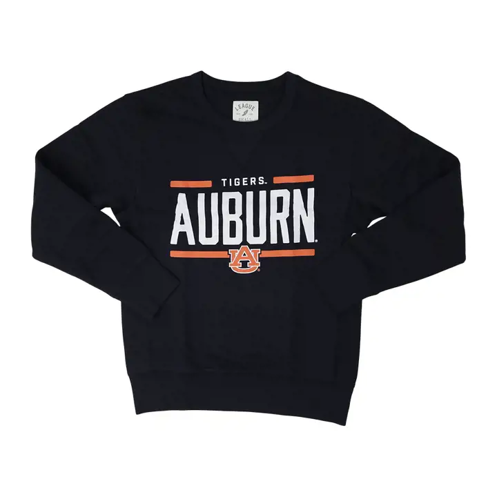 Haut molletonné ras-du-cou Auburn Tigers Stadium BLEU MARINE