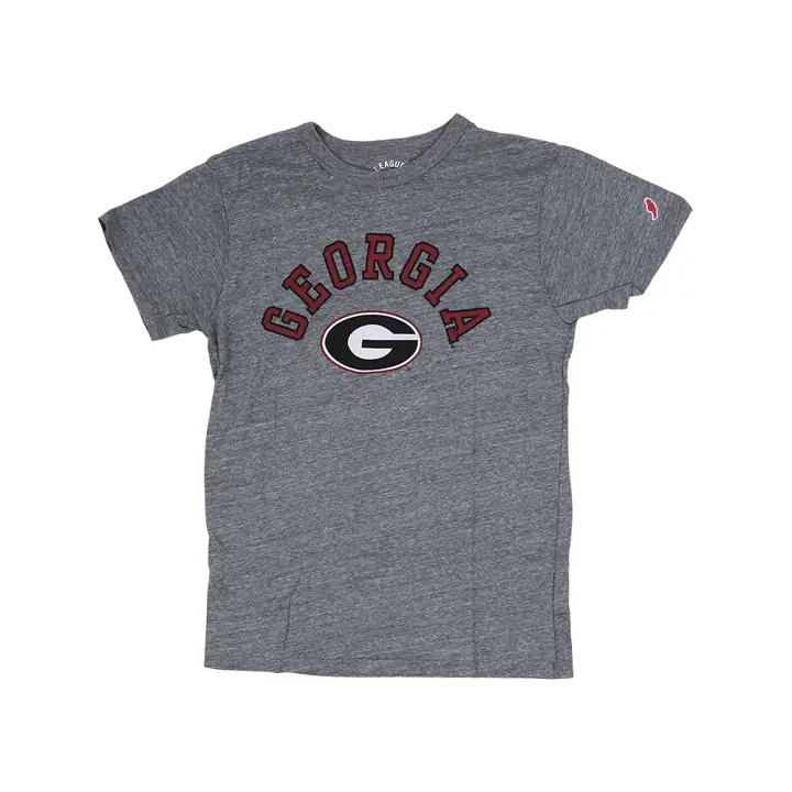 T-shirt triblend Georgia Bulldogs Victory Falls manches courtes H-GRIS