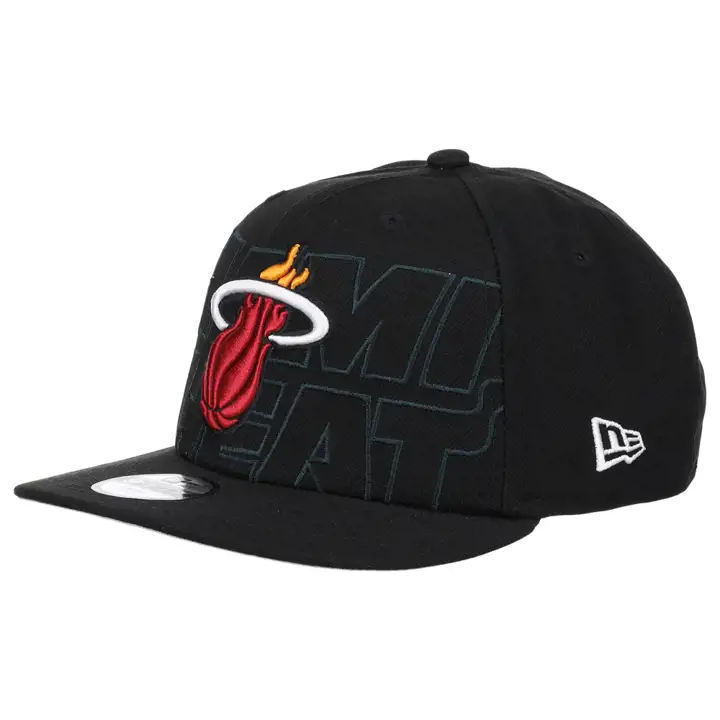 Miami Heat NBA Draft 2023 YTH 9FIFTY Team noir/ noir/ gris