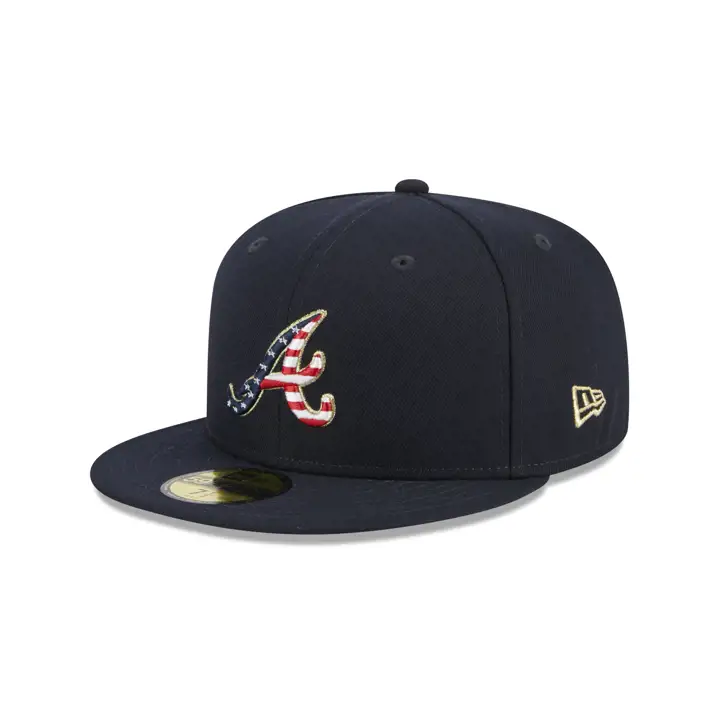 Atlanta Braves 2023 MLB 4 JUILLET 59FIFTY MARINE