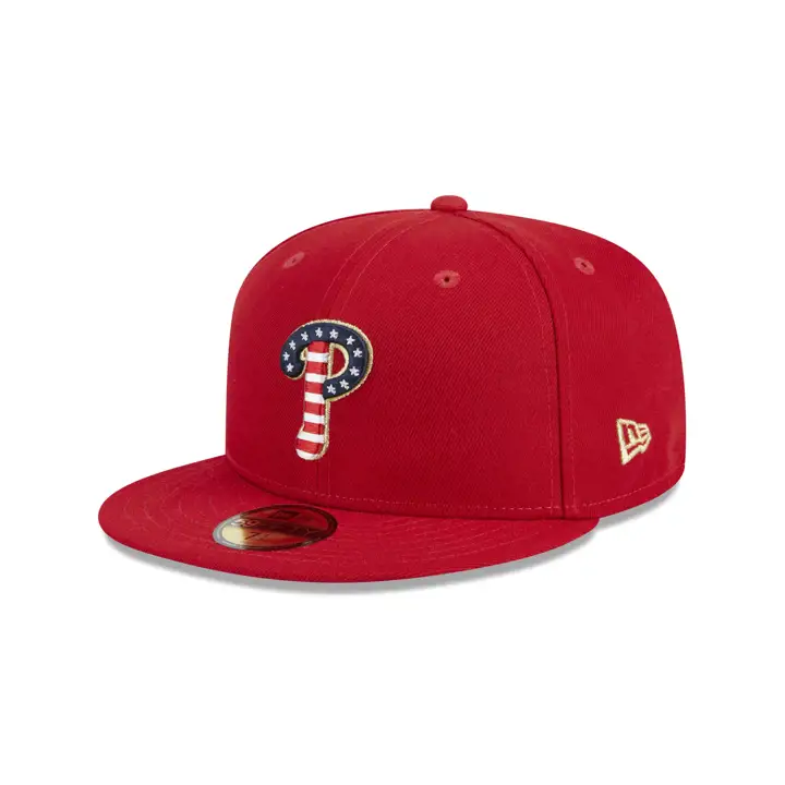 Philadelphia Phillies 2023 MLB 4 JUILLET 59FIFTY ROUGE