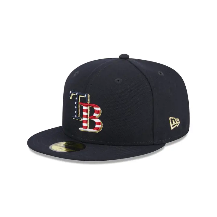 Tampa Bay Rays 2023 MLB 4 JUILLET 59FIFTY MARINE