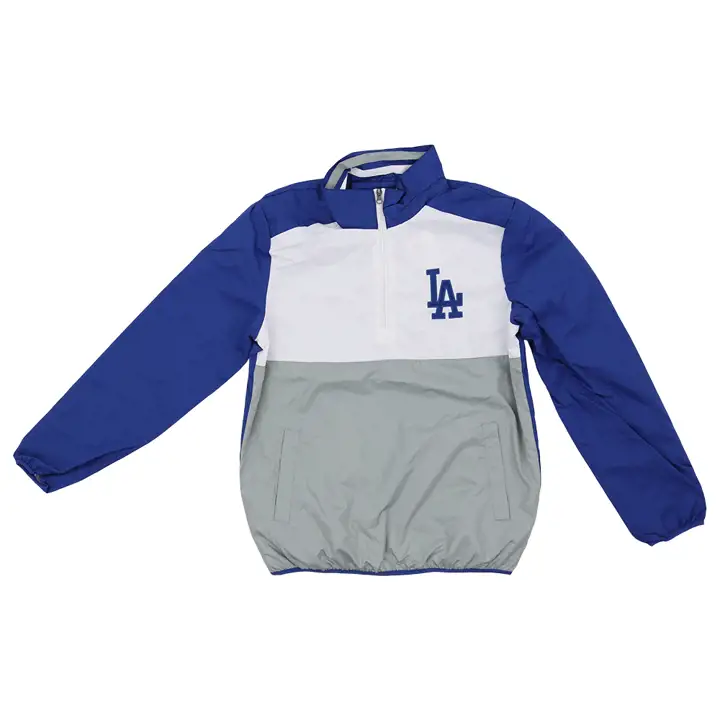 Veste zippée 1/2 Los Angeles Dodgers MLB Fly Out Équipe rbl