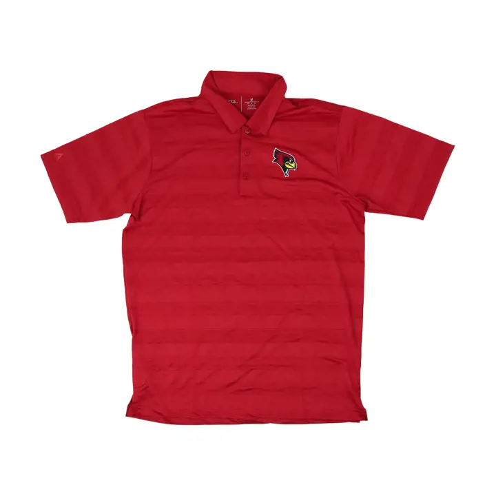 Polo boussole rouge Redbirds NCAA de l'Illinois State