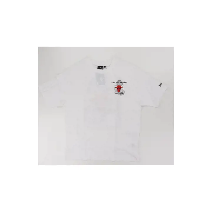 T-SHIRT GRAPHIQUE B-BALL NBA CHICAGO BULLS BLANC