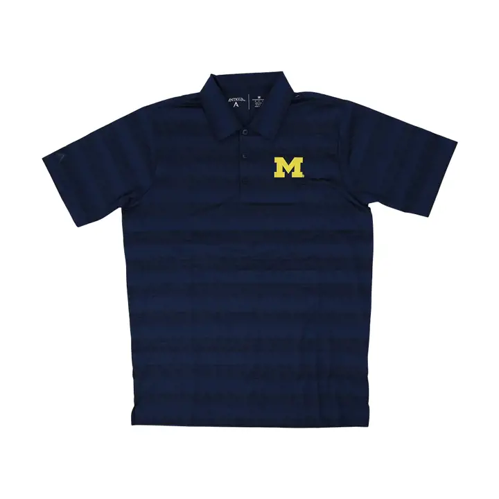 Polo Michigan Wolverines NCAA Compass MARINE