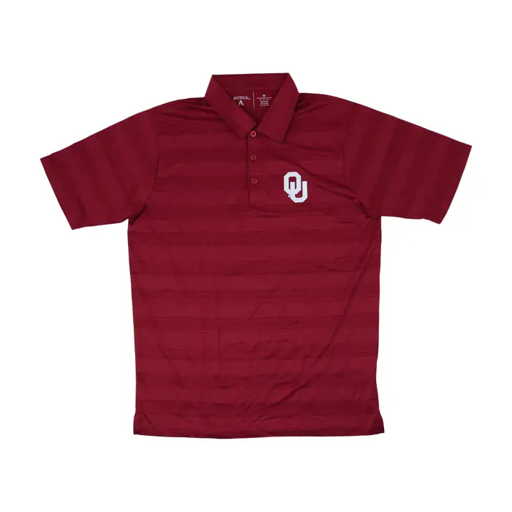 Polo NCAA Boussole Oklahoma Sooners ROUGE CRIMSON