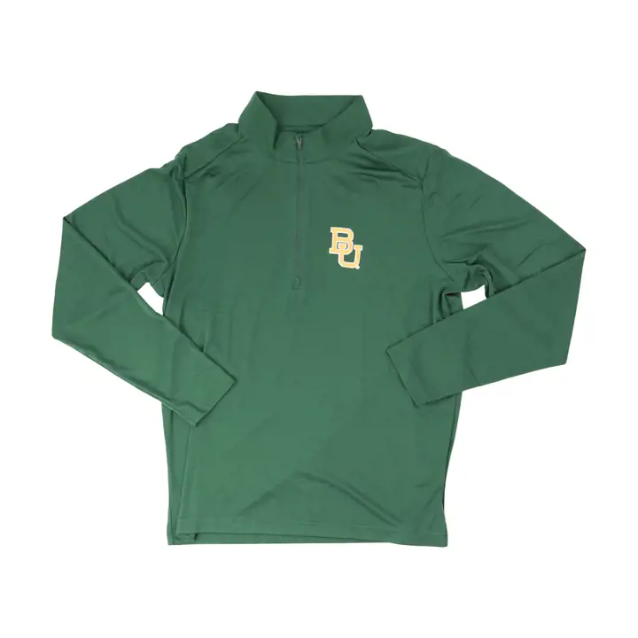 Sweat Baylor Bears NCAA 1/4 Zip GRN