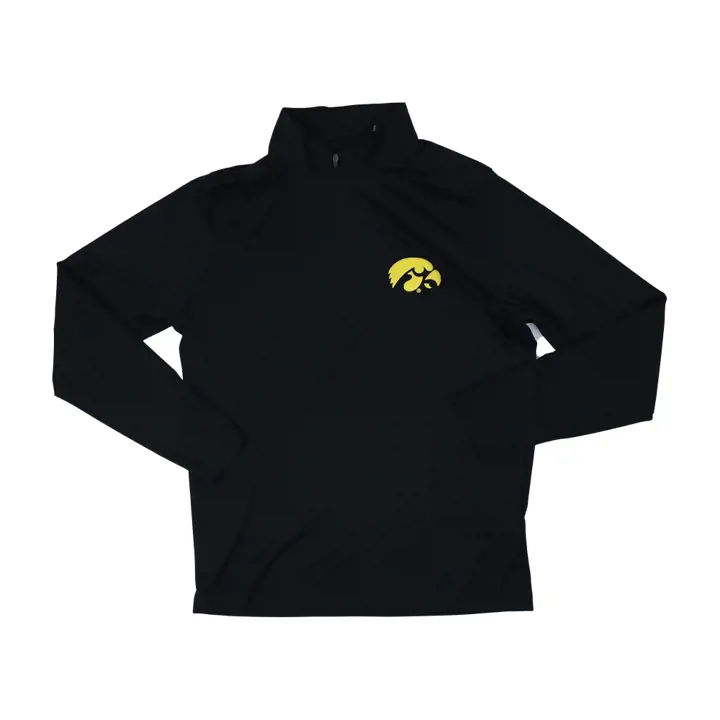 Haut Iowa Hawkeyes NCAA Tribute 1/4 Zip NOIR