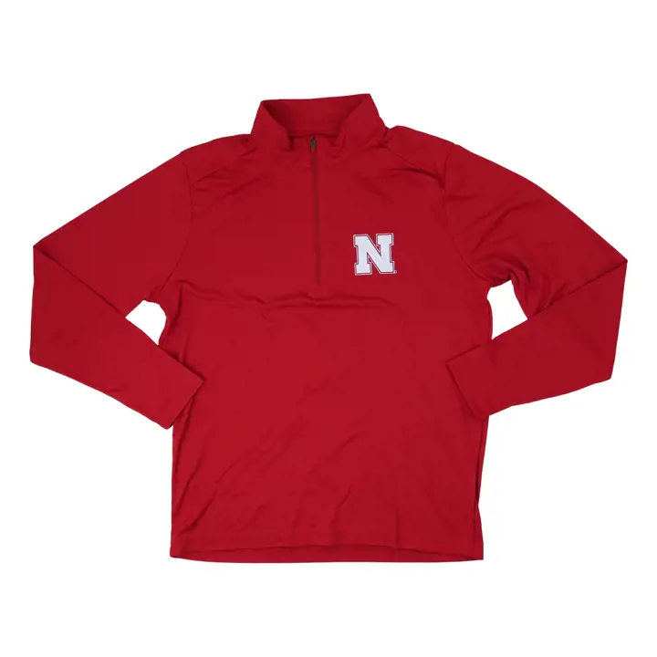 Nebraska Cornhuskers NCAA Tribute 1/4 Zip RED
