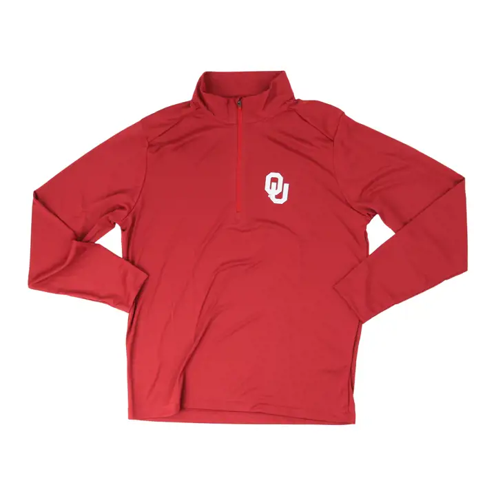 Oklahoma Sooners NCAA Hommage 1/4 Zip CRÉD