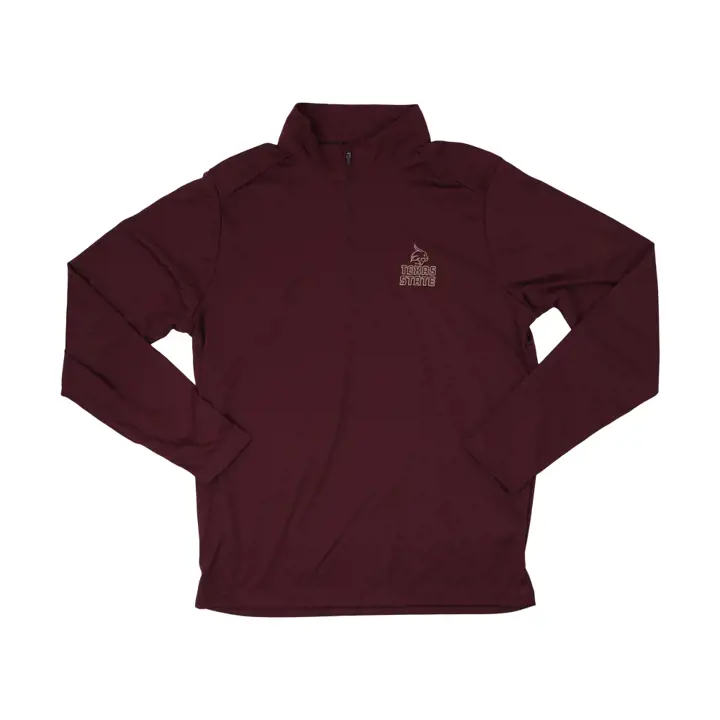 Haut à 1/4 de zip Texas State NCAA Tribute MAR