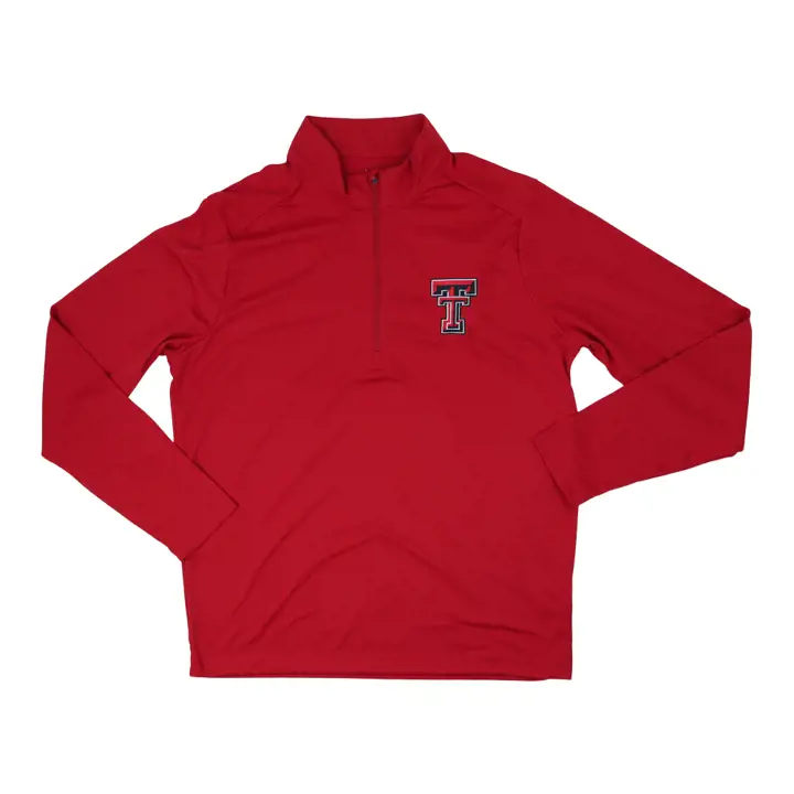 Texas Tech Red Raiders NCAA Hommage 1/4 Zip ROUGE