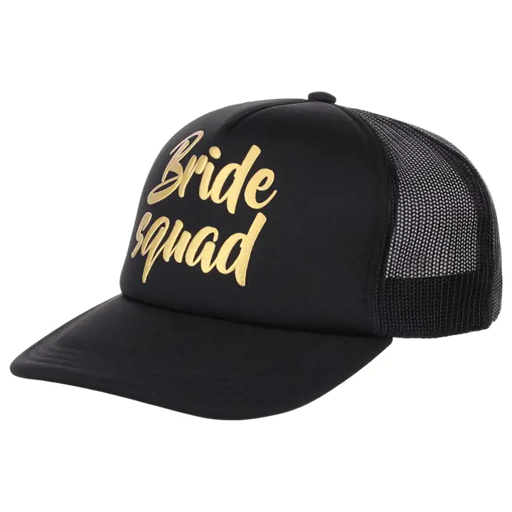 Ordinary Crowns Wedding Foam Trucker noir/noir Bride Squad