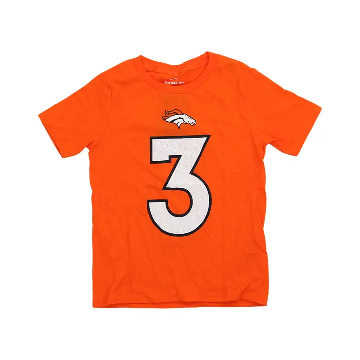 T-shirt Denver Broncos NFL Jeunesse Joueur N&N Russell Wilson O