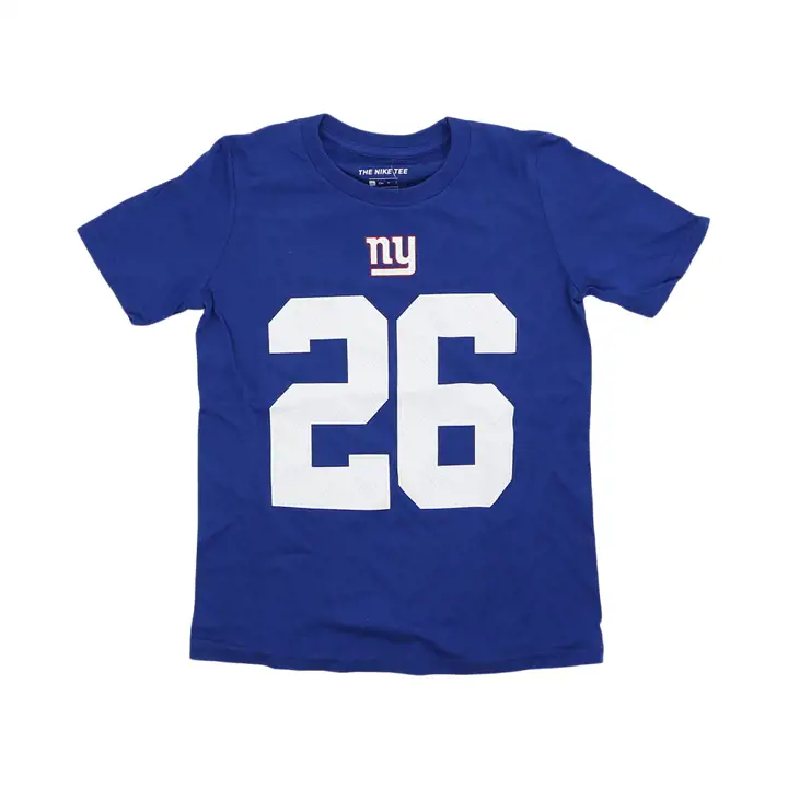 T-shirt enfant NFL New York Giants N&N joueur Saquon Barkley