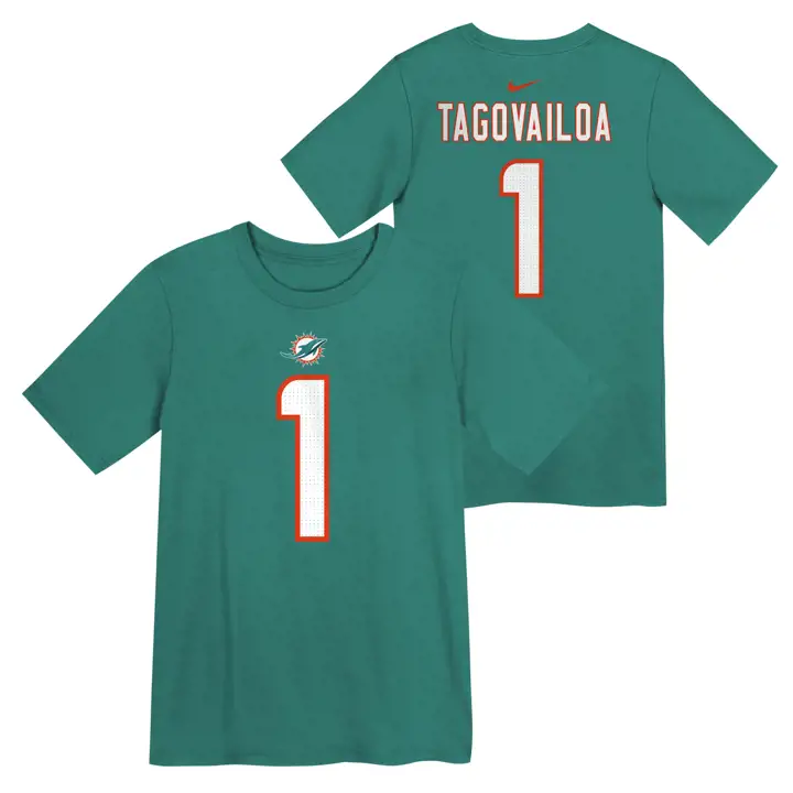 T-shirt Enfant NFL Miami Dolphins Joueur N&N Tua Tagovailoa TE