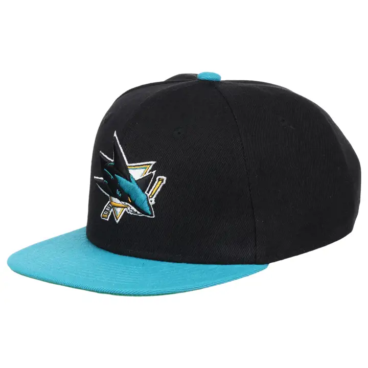 Casquette San Jose Sharks LNH Yth Core Snap noire/turquoise