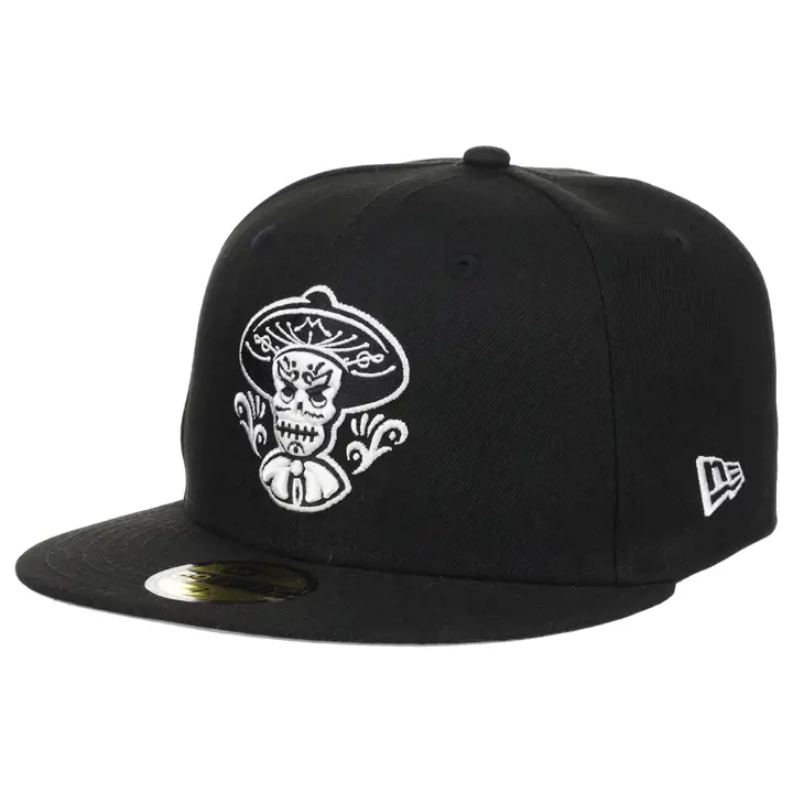 Albuquerque Isotopes MiLB B-Dub 59Fifty Équipe n/b