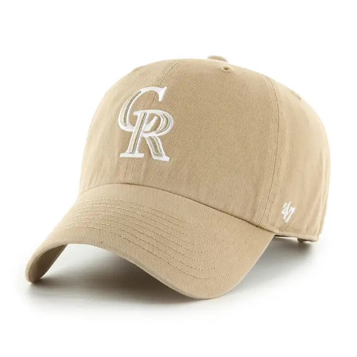 Colorado Rockies MLB Khaki/White '47 Clean Up kha/wht