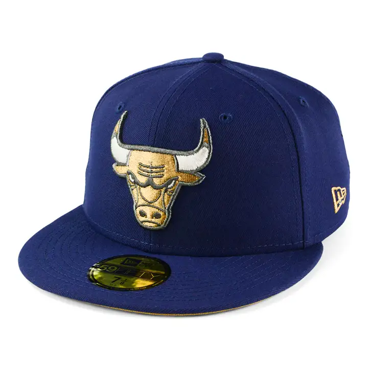 Chicago Bulls NBA Marine blé 59FIFTY marine/marine/blé