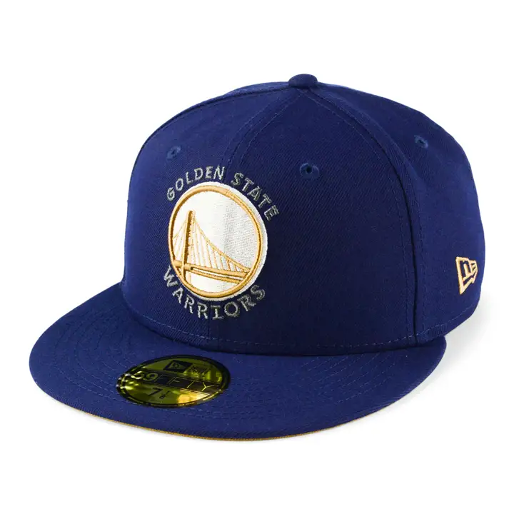Golden State Warriors NBA Marine Blé 59FIFTY marine/marine/blé