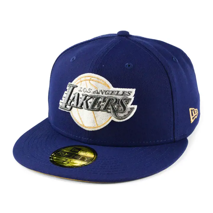 Los Angeles Lakers NBA Navy Wheat 59FIFTY marine/marine/ble