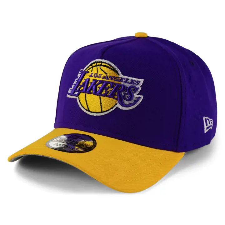 LA LAKERS NBA Basique 9FORTY AF VIOLET/JAUNE/GRIS