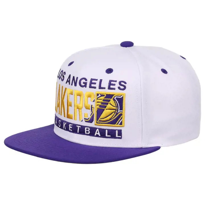 Los Angeles Lakers NBA Box Out Snapback Team BLC/ VIO/ JAU