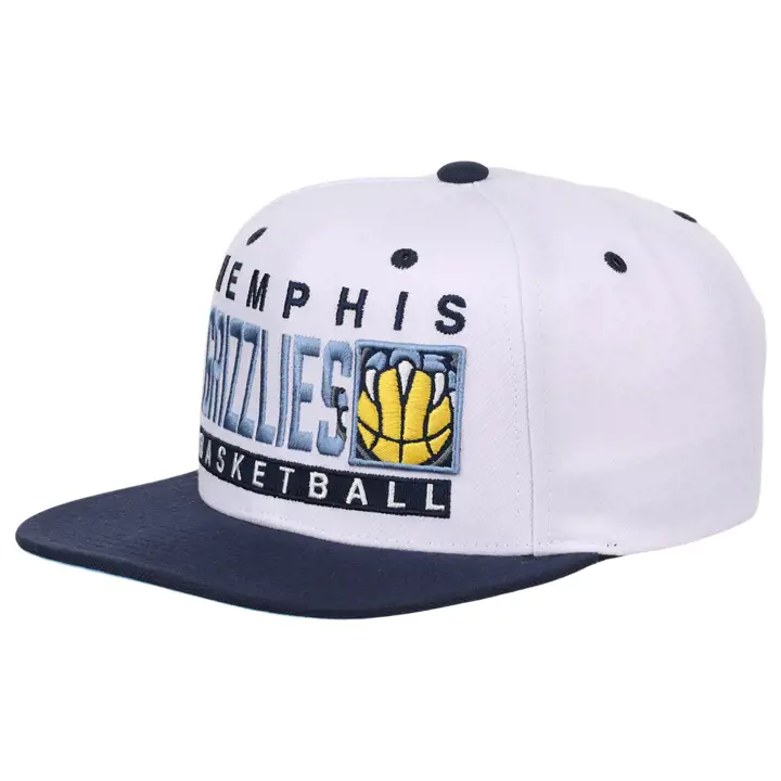 Casquette Snapback NBA Memphis Grizzlies Box Out équipe blanc/bleu/bleu ciel